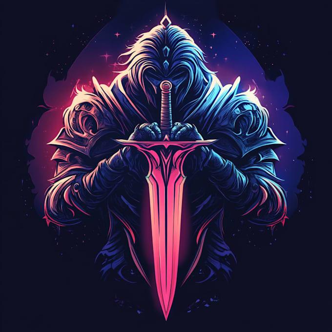 do a fantasy game logo