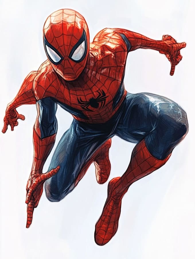 superhero character for comics