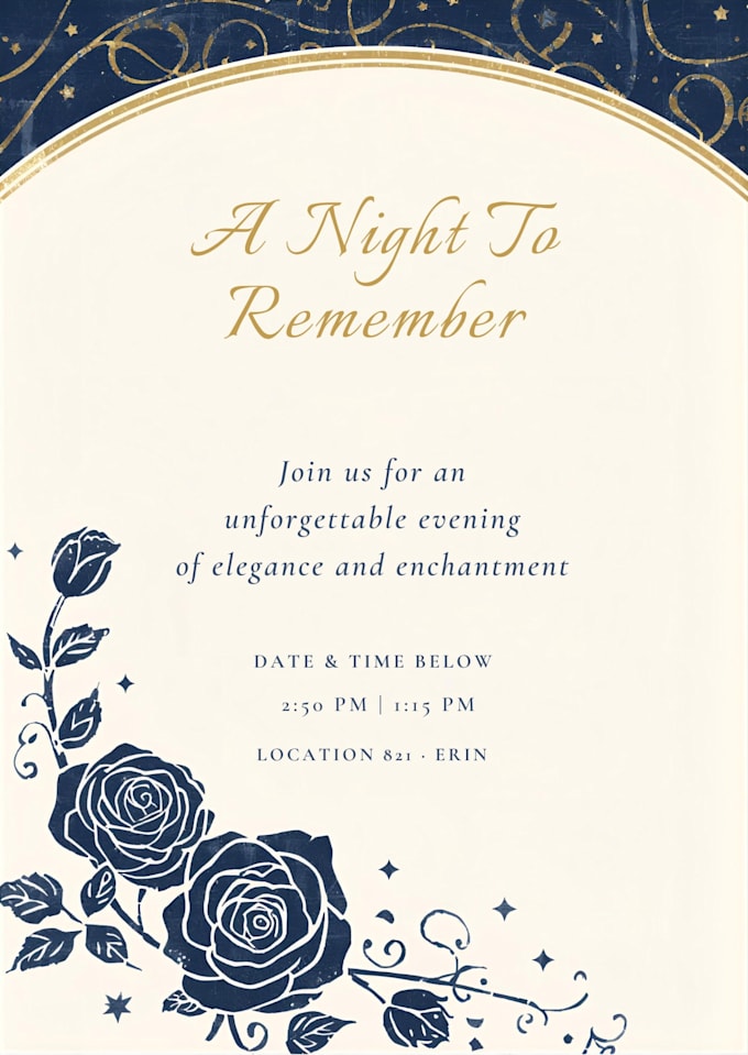design aesthetically pleasing cards and invitations