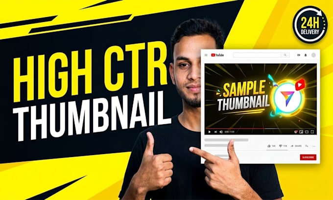 Create clickable youtube thumbnails that boost views by Shuaib_rehman ...