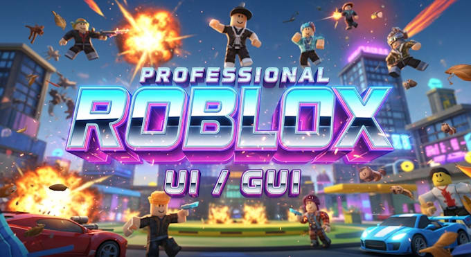 create professional roblox UI, gui for your roblox game