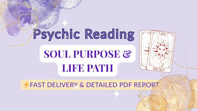 do a detailed soul purpose and life path tarot reading