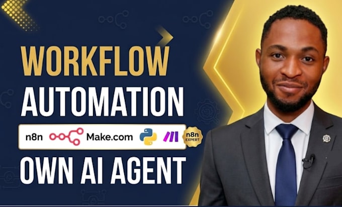 custom ai automation autonomous agent using n8n or make n8n ai agent automation