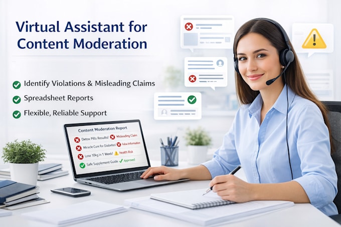 be your virtual assistant for content moderation and compliance review