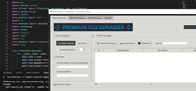 automate file renaming and folder organization