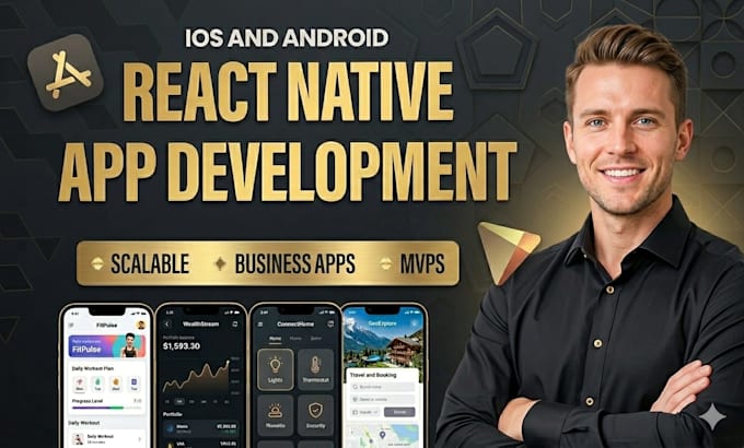 develop cross platform ios and android app react native