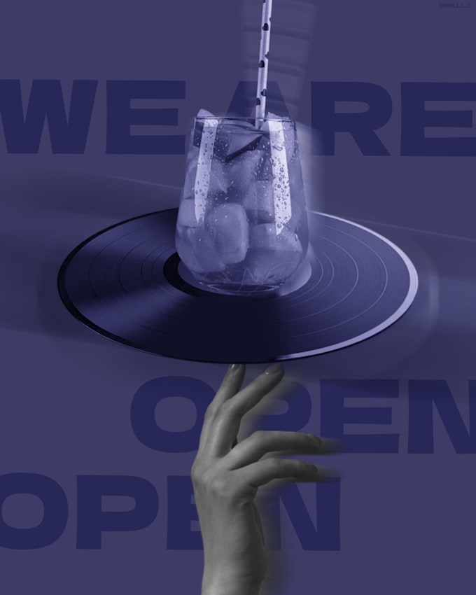 design a grand opening flyer
