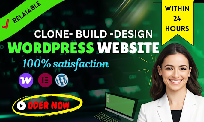 design a professional responsive wordpress website with elementor pro