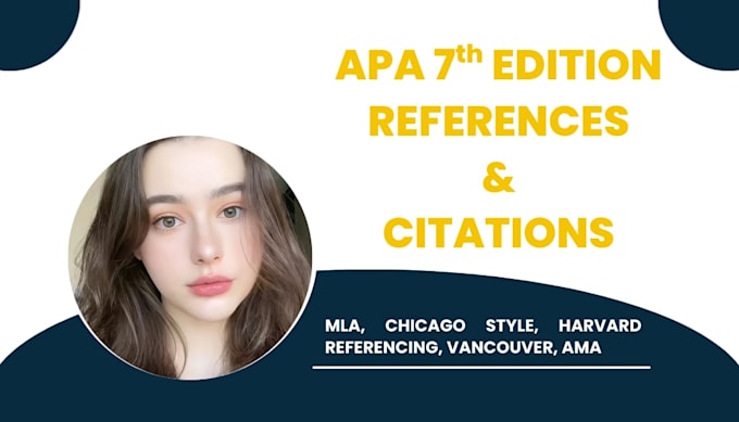 format apa 7 and other citation styles accurately
