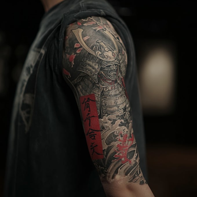 draw amazing japanese oriental tattoo