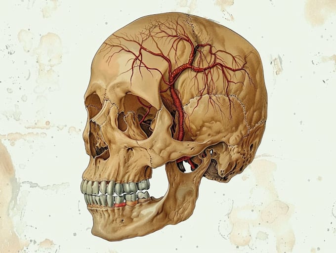 draw detailed medical illustrations