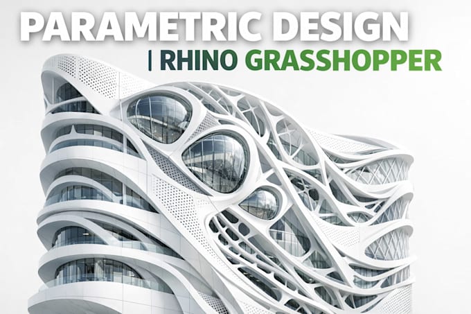 develop parametric architectural designs with rhino grasshopper
