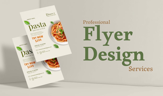 create modern and professional graphic design