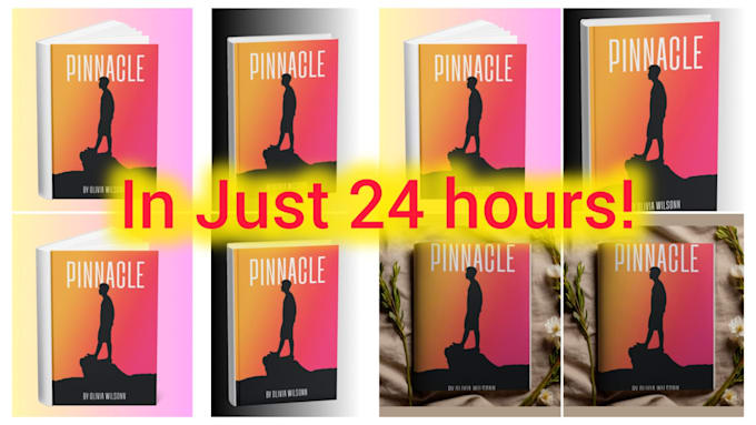 do 3d book mockup in 24 hours