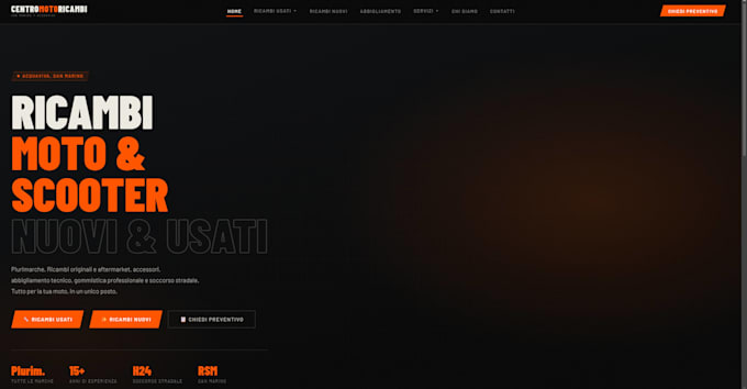 creating a modern professional website for your needs