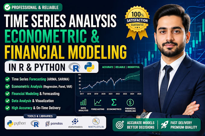 do financial modeling and econometric analysis in r, python