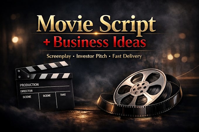 write movie script with powerful business ideas