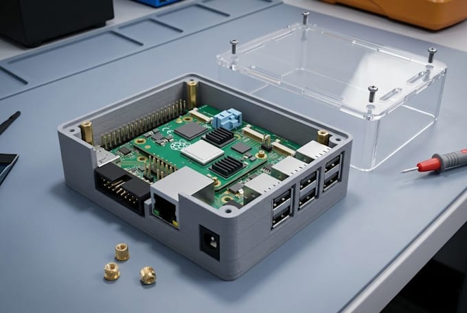 enclosure or pcb case to your pcb design for 3d printing