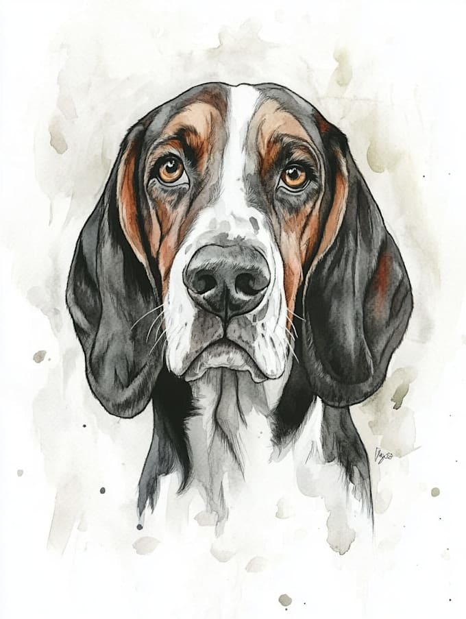 create a custom pet portrait