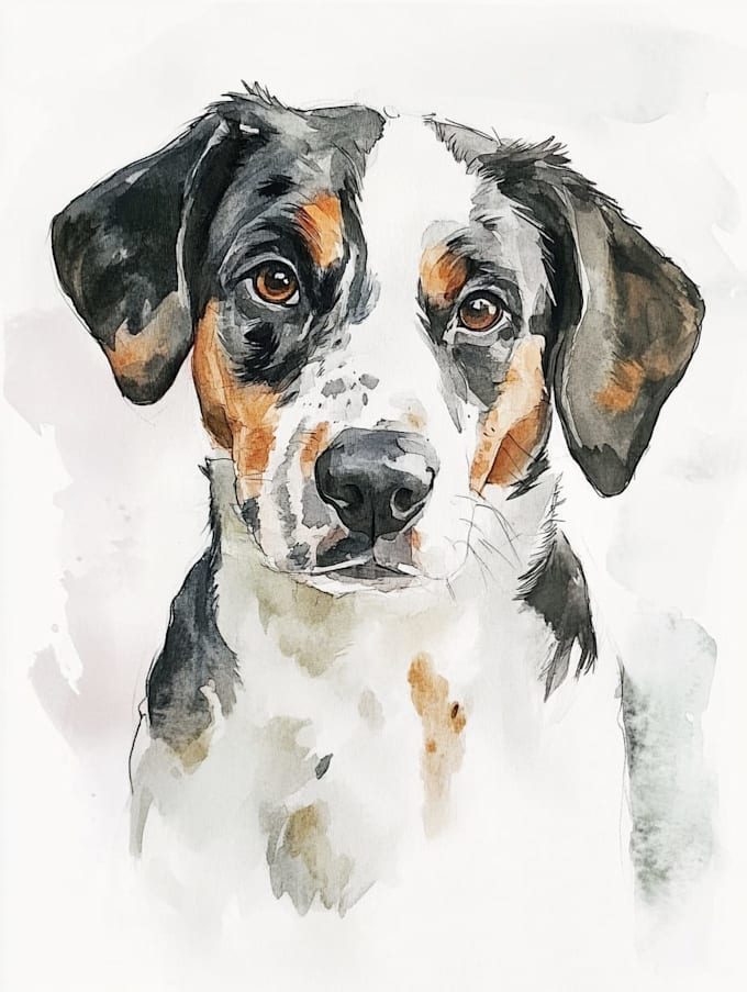 draw amazing pet portrait