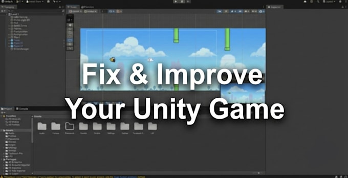 Fix bugs and improve your unity game project by Alexxunity | Fiverr
