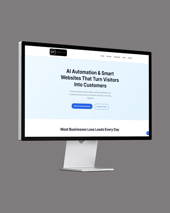 create a custom responsive website using HTML CSS and javascript