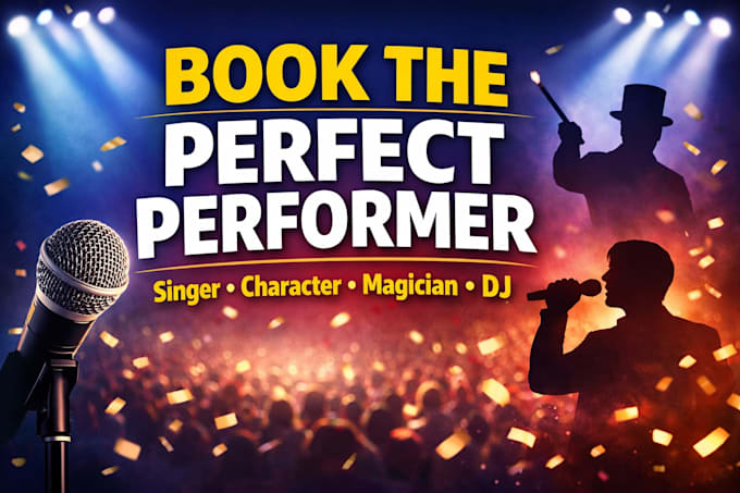 find and book the perfect performer for your event
