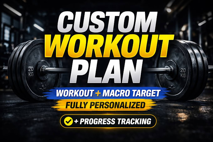 create a custom workout plan for hypertrophy