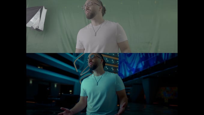 create realistic 3d environments for your green screen video