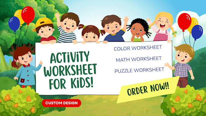 create custom preschool wor