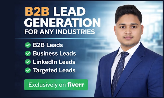 provide b2b lead generation, linkedin leads, and decision maker contacts