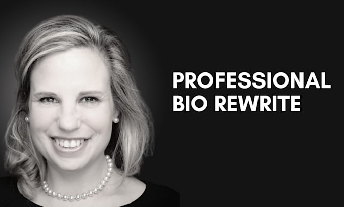 rewrite your professional bio for authority
