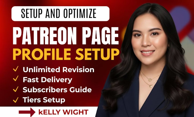 create professional patreon profile and patreon page setup