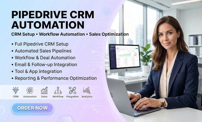 integrate pipedrive email marketing, CRM, pipedrive workflow automation