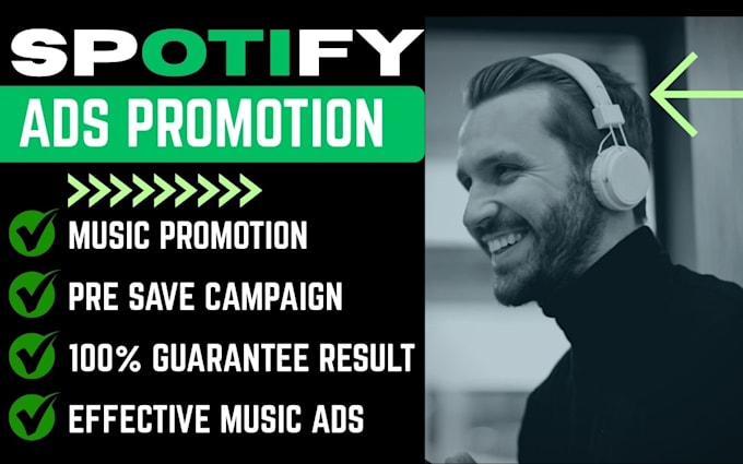 set up official spotify ads and trigger algorithmic playlist