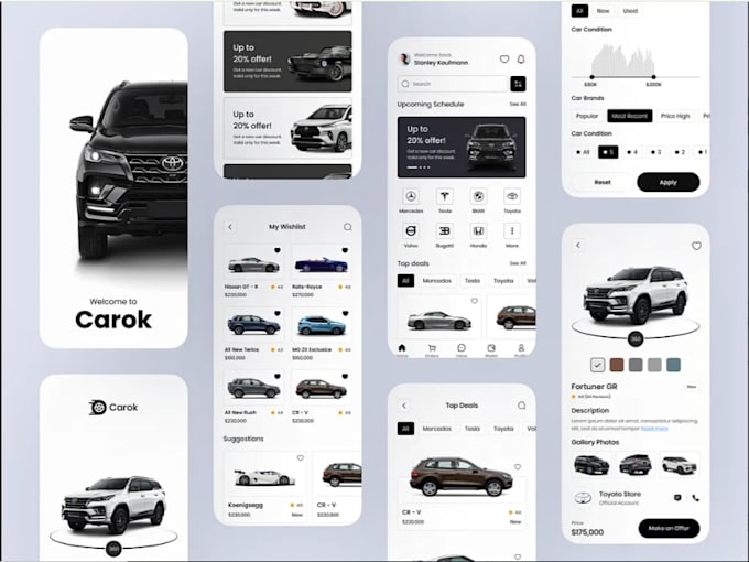 craft custom car marketplace app