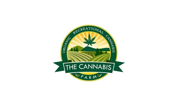 design classic cannabis farm logo