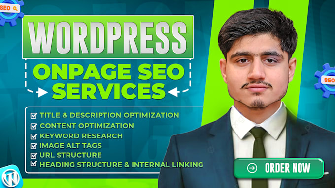 do  wordpress onpage seo optimization for your  wordpress website