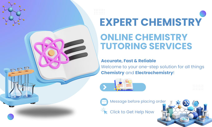 be your expert online chemistry and electrochemistry tutor