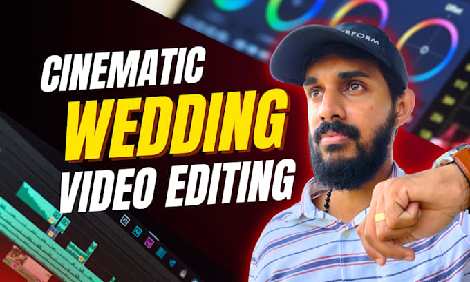 edit wedding videos, highlights, teaser and full films