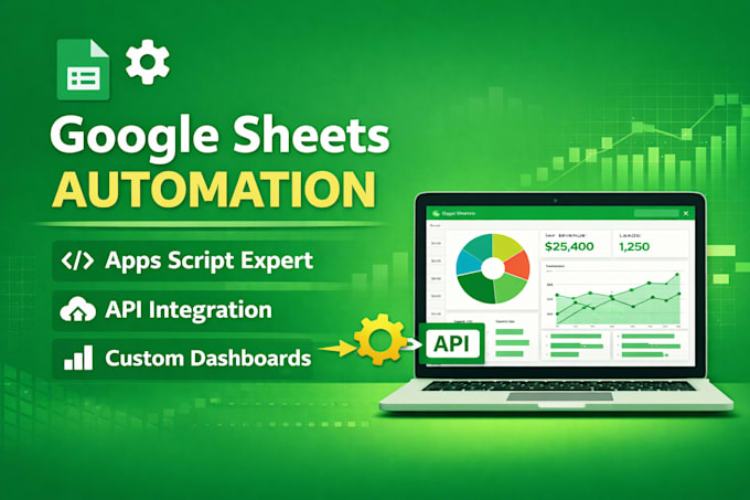 automate google sheets using apps script and API integration