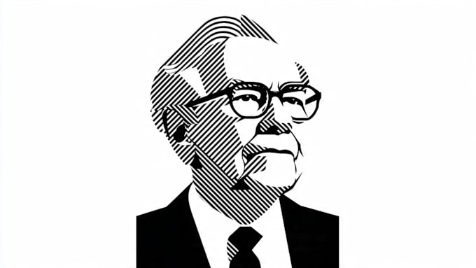 draw a wsj style hedcut portrait