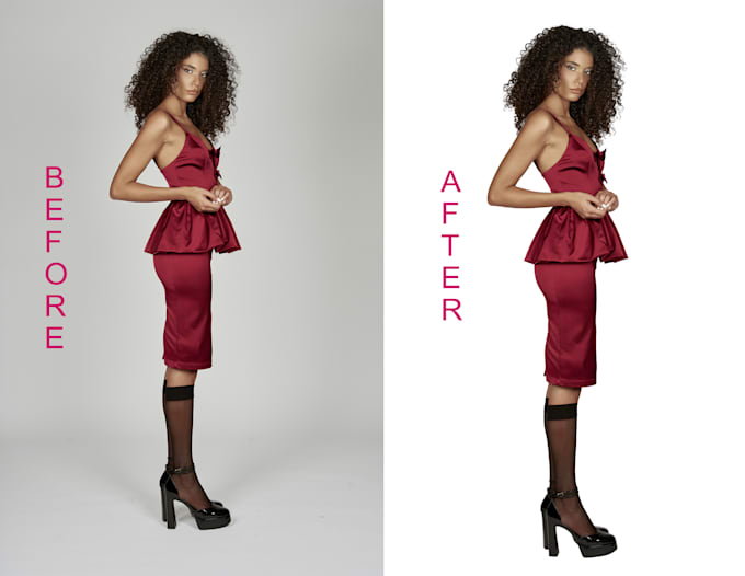 do clipping path for 10 image