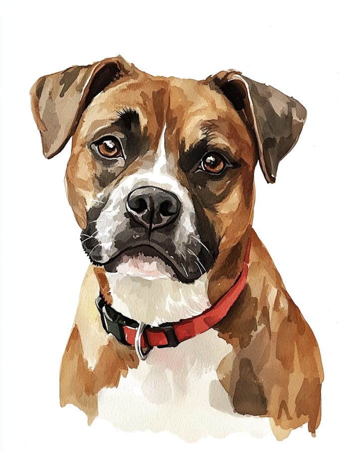 draw awesome pet memorial portrait