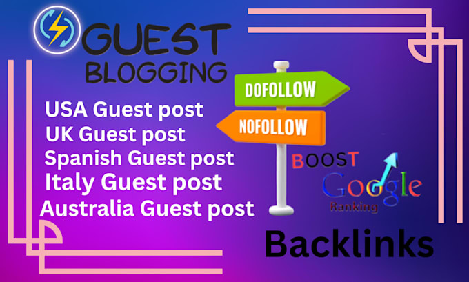 publish UK, USA ,german, italian, spanish ,australian guest post