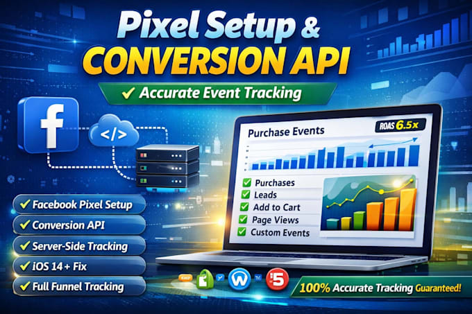 setup facebook pixel and conversation API for accurate event tracking