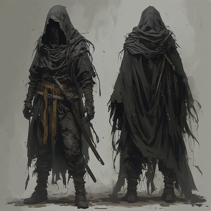 Ghore Draw Draw horror character illustration with dark art by Pyrolak | Fiverr