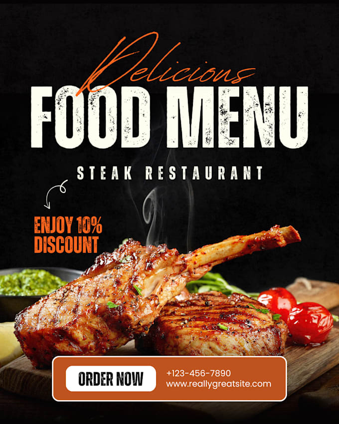 create an attractive event or business flyer
