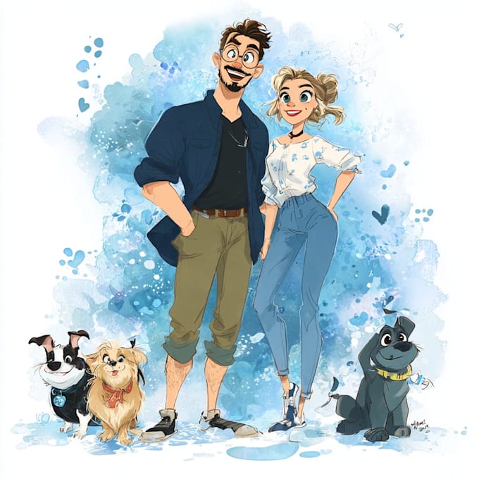draw disney portrait illustration art