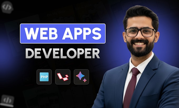 build custom web app, saas platform, admin dashboard using laravel